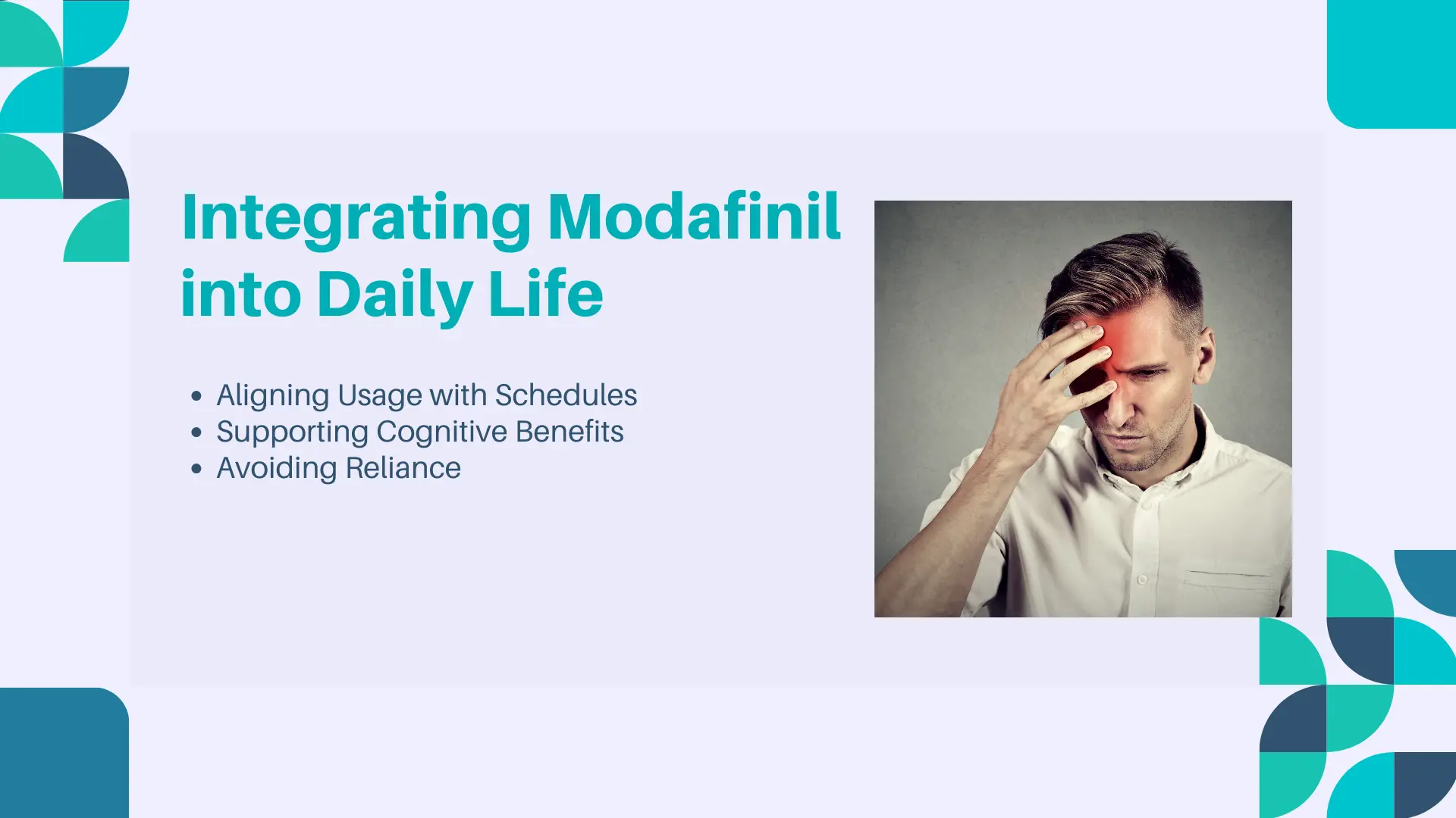 Integrating Modafinil into Daily Life in the UK